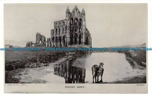 R112941 Whitby Abbey. Frith