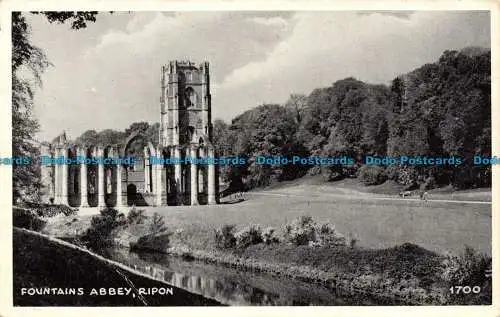 R112976 Fountains Abbey. Ripon. C. Richter. Nr 1700