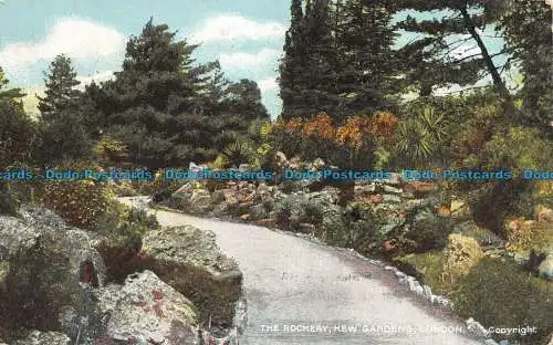 R111933 The Rockery. Kew Gardens. London