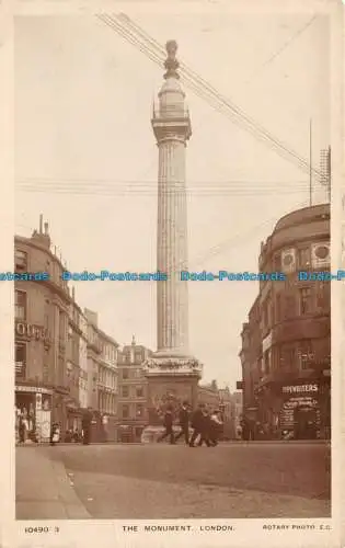 R112978 Das Denkmal. London. Drehbar. RP. 1917