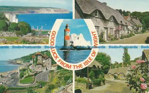 R111997 Viel Glück von der Isle of Wight. Mehrfachansicht. Nahe. 1974