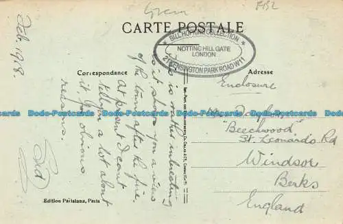 R112176 Saloniki. Brand im August 1917. The Destroyed Town General Vue. B. Hopkin