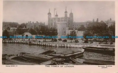 R113188 The Tower of London. Davidson Brothers. RP