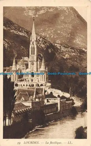 R113216 Lourdes. La Basilique. LL. Nr 39. 1926