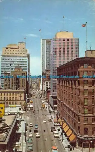 R113781 Seventeenth Street. The Wall Street of Denver Colo. Cooper. B. Hopkins