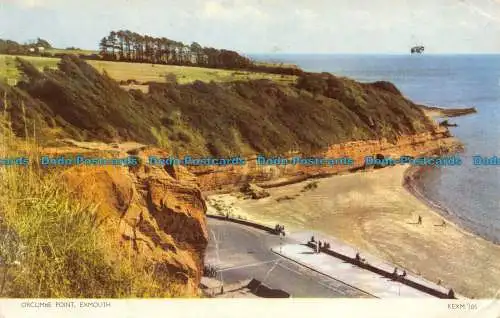 R113815 Orcombe Point. Exmouth. Jarrold. RP. 1957