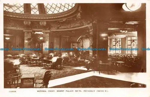 R113832 Rotunda Court. Regent Palace Hotel. Piccadilly Circus. Kingsway. RP