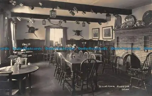 R113847 Esszimmer. Hoops Inn. Devon. R. L. Knight
