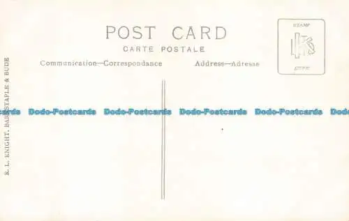 R113847 Esszimmer. Hoops Inn. Devon. R. L. Knight