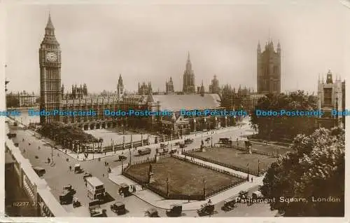 R114395 Parliament Square. London. Valentinstag. Nr. 82277. RP. 1931