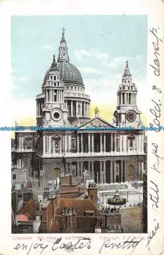 R113457 London. St. Pauls Cathedral. F. F. und Co. 1905