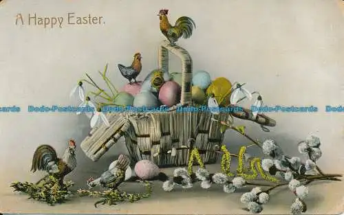 R113930 Grußkarte. Frohe Ostern. 1912