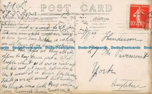 R114622 Alte Postkarte. See und Berg