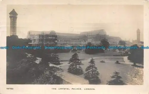 R115592 The Crystal Palace. London. Kingsway. Nr 16763. RP. 1913