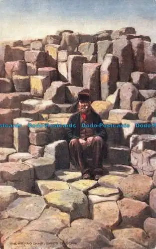 R115029 Der Wunschstuhl. Giants Causeway. stecken. Oilette
