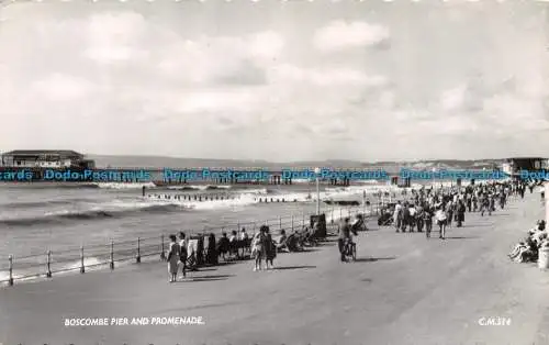 R115089 Boscombe Pier und Promenade. Donner und Clayden. Sonnenstrahl. RO. 1963