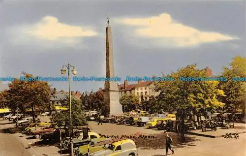 R116645 Marktplatz Ripon. Frith. 1972
