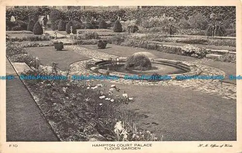 R117002 Hampton Court Palace. Tudor Garden. H. M. Office of Works