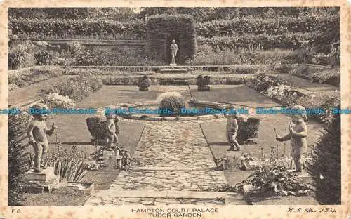 R117027 Hampton Court Palace. Tudor Garden. H. M. Office of Works