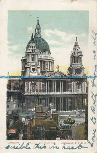 R117361 London. St. Pauls Cathedral. F. F. und Co. 1906