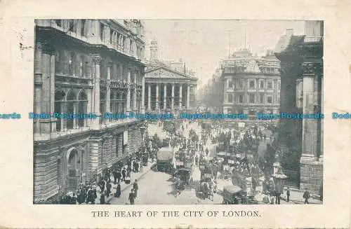 R117364 Das Herz der City of London. 1906