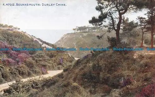 R117402 Bournemouth. Durley Chine. Photochrom. Celesque