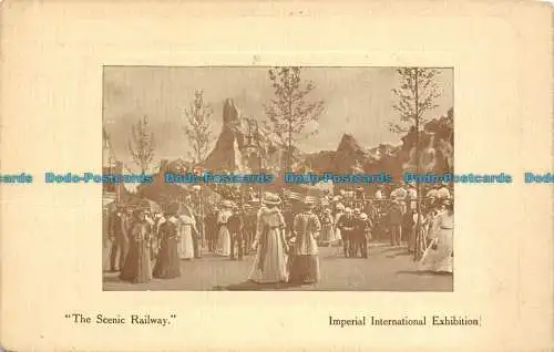 R117406 The Scenic Railway. Imperial International Exhibition