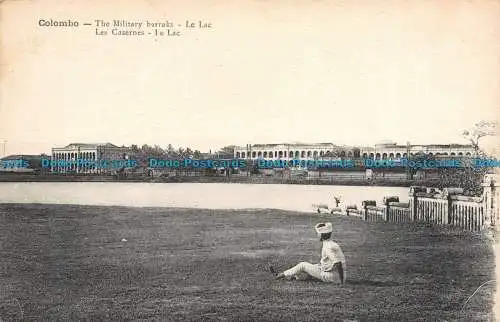 R117411 Colombo. Die Militärkaserne. H. Grimaud