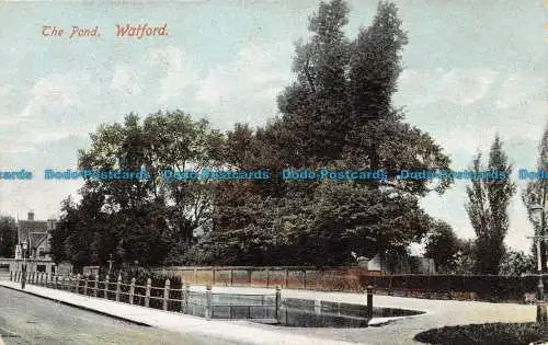 R117500 Der Teich. Watford. The London View. 1906