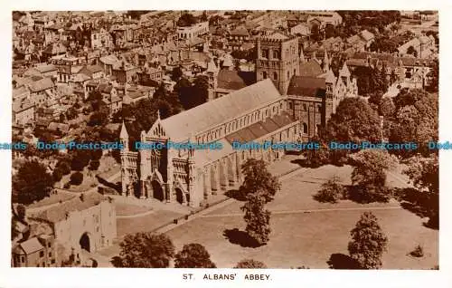 R117757 St. Albans Abbey. Aero Pictorial