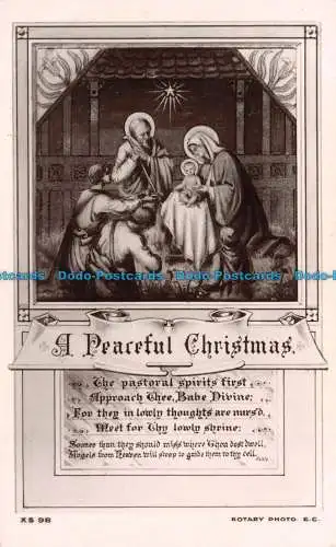 R117764 A Peaceful Christmas. Rotary