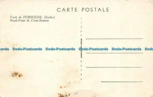 R118279 Foret de Perseigne. Rond Point de Croix Samson