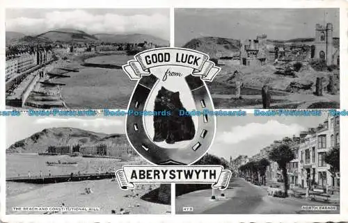 R118478 Viel Glück aus Aberystwyth. Multi View