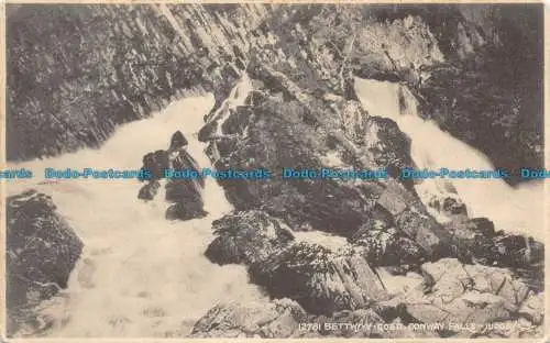 R118631 Betten Y Coed. Conway Falls. Richter Lyd. Nr. 12781. 1936