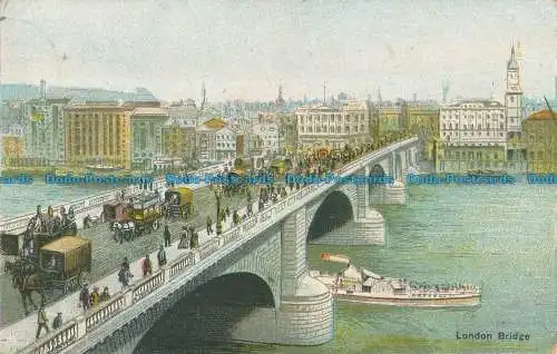 R118773 London Bridge. 1908