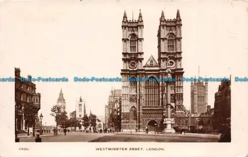 R118875 Westminster Abbey. London. Selfridge