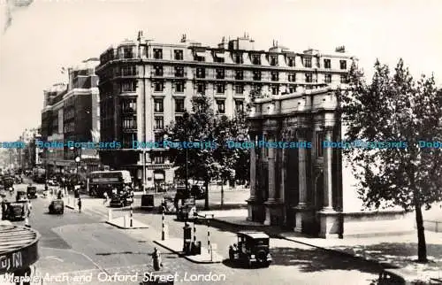 R118927 Marble Arch und Oxford Street. London. R. D. Freeman