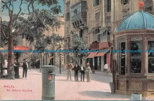 R119145 Malta. Johannisplatz