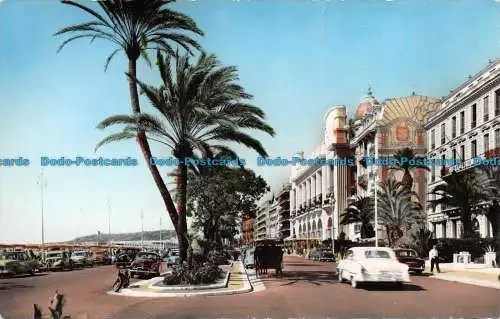 R119224 La Cote d Azur. Schön. La Promenade des Anglais. Mrz. RP