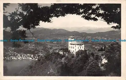 R119270 Monte Bre Kulm Hotel. Lugano e Mte. Rosa. Alfredo Finzi