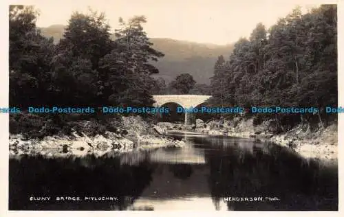 R119613 Cluny Bridge Pitlochry. Henderson. RP
