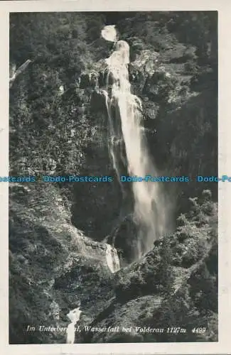 R119642 Wasserfall bei Volderau 1127m. Chizzali. RP