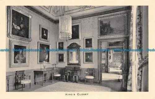 R119776 Kings Schrank. Windsor Castle. Tuck