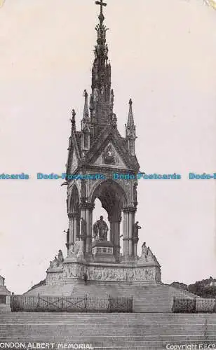 R121913 London. Albert Memorial. F. F. und Co. 1907