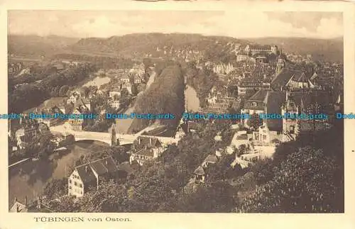 R121496 Tübingen von Osten