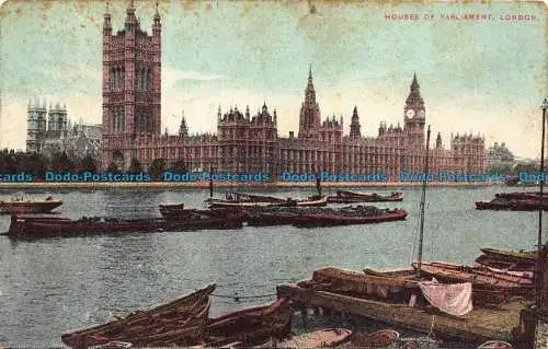 R122631 Houses of Parliament. London. 1906