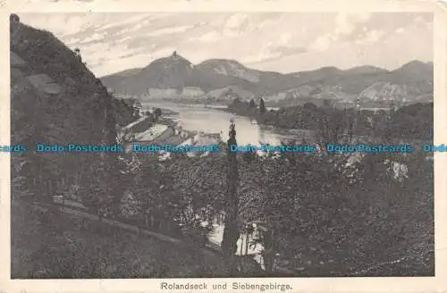 R121683 Rolandseck und Siebengebirge. 1912