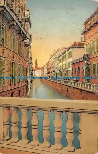 R123518 Milano. Il Naviglio