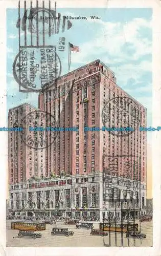 R123552 Hotel Schröder. Milwaukee. Wis. 1928