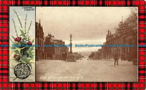 R123624 High Street. Invergordon Looking W. Cameron. Ideal